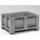 Caja-palet  4 apoyos 1200x1000x580 mm 430 L cerrada gris