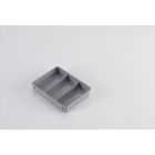 Caja interior de 174x128x32 mm, 3 divisorias, 4 por caja 400x300
