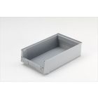 Caja apilable con abertura frontal 16,7 L500 x310x145 mm (tamaño 2H) gris