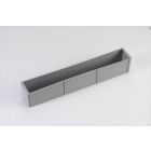 Caja alveolo 555x89x99 mm para 1/4 de Rako 600x400 mm gris claro