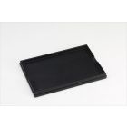 Tapa simple universal, 608x408, negro