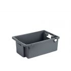 Caja apilable 600x400x200 mm 30 L gris