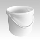 Cubo 5,5 L sin tapa blanco