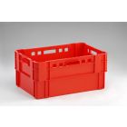 Caja Euronorma para carne E2 encajable 54 L 600x400x280 mm rojo