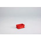 Caja E-line apilable 5L, 300x200x120 mm, rojo Virgin PP