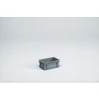 Caja E-line apilable 5L, 300x200x120 mm, gris Virgin PP
