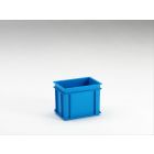 Caja E-line apilable 9L, 300x200x220 mm, azul Virgin PP