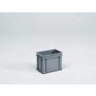 Caja E-line apilable 9L, 300x200x220 mm, gris Virgin PP