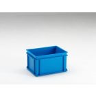 Caja E-line apilable 20L, 400x300x220 mm, azul Virgin PP