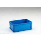 Caja E-line Normbox apilable 40L, 600x400x220 mm, azul Virgin PP