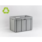 Caja E-line Normbox apilable 90L ,600x400x425 mm, gris