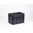 Caja apilable 90 L,600x400x425 mm, ESD, preto