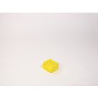 Caja con abertura frontal 0,4 L 88/70x105x54 mm amarillo