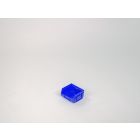 Caja con abertura frontal 0,4 L 88/70x105x54 mm azul