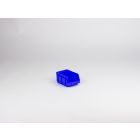 Caja con abertura frontal 1,0 L 167/140x105x82 mm azul