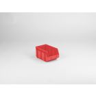 Caja con abertura frontal 4,5 L 237/205x144x123 mm rojo