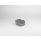 Caja con abertura frontal 4,5 L 237/205x144x123 mm gris