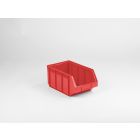 Caja con abertura frontal 12,0 L 345/300x205x164 mm rojo