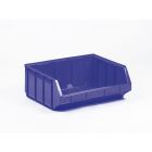 Caja con abertura frontal 23,0 L 345/300x406x164 mm azul