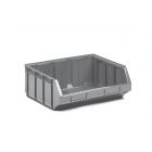 Caja con abertura frontal 23,0 L 345/300x406x164 mm gris