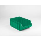 Caja con abertura frontal 30,0 L 485/440x298x189 mm verde
