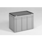 Caja E-line 90 L con tapa gris