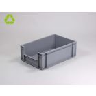 Caja de almacenaje 36 L 600x400x200 mm gris