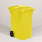 Contenedor 360 L 2 ruedas amarillo