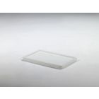 Tapa suelta, para caja aplicaciones higiénicas, 660x450 mm, blanco