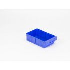 Caja de almacenaje 300x186x83 mmmáx. 3 separadores, azul