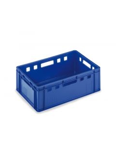Caja Euronorma para carne E2 apilable 35 litros, 600x400x125 mm