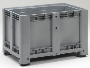 Caja-palet 470 L 4 apoyos, 1200x800x760 mm cerrada
