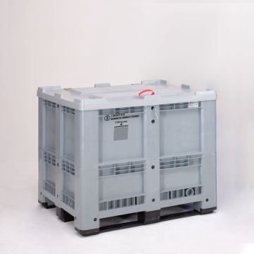 Caja-palet 1200x1000x820 mm, homologación UN