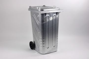 Contenedor 240 l., 580x740x1070 mm en acero