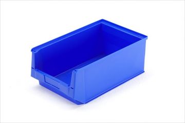 Caja apilable con abertura frontal 24,6 L 500  x310x200 mm (tamaño 2) azul