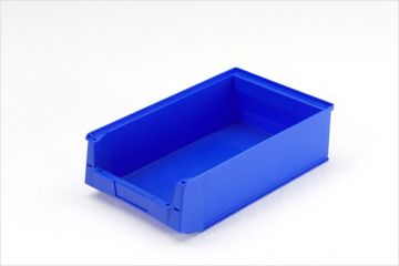 Caja apilable con abertura frontal 16,7 L500 x310x145 mm (tamaño 2H) azul