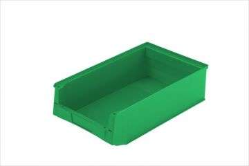 Caja de almacenaje Silafix 16,7 L500 x310x145 mm (tamaño 2H) verde
