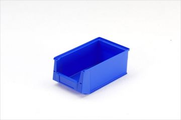 Caja apilable con abertura frontal  8 L 350 x210x145 mm (tamaño 3Z) azul