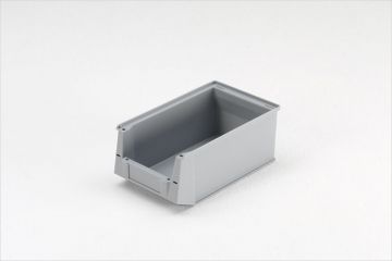 Caja apilable con abertura frontal 8 L350 x210x145 mm (tamaño 3Z) gris