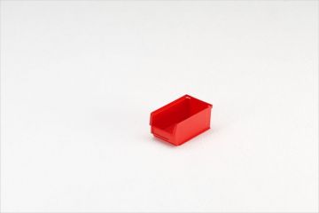 Caja apilable con abertura frontal 0,9 L 170 x102x77 mm (tamaño 5) rojo