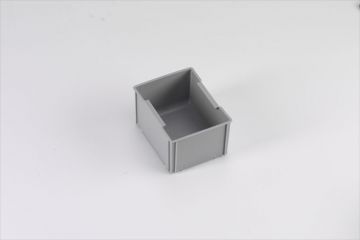 Caja alveolo 177x139x99 mm para 1/8 de  caja 600x400 mm gris claro