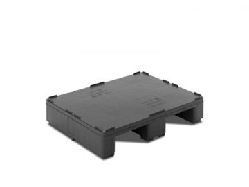 Palet higiénica 800x600x160 mm gris oscuro