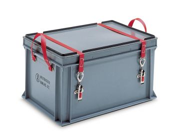 Caja apilable 60L UN 600x400x340 mm c tapa