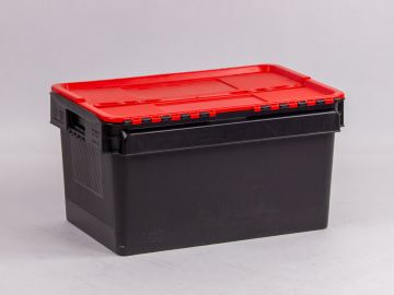 Caja de distribución ALC 52L 600x400x320 mm negro-rojo