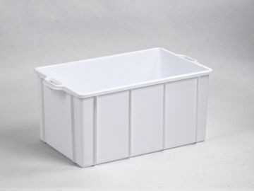 Caja aplicaciones higiénicas, 60L,620x400x300mm, blanco