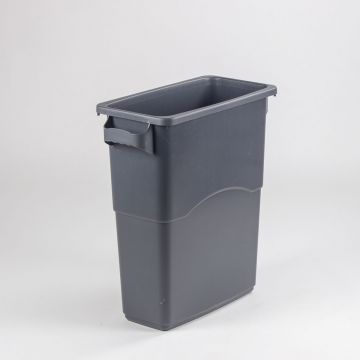 Contenedor Ecosort Midi 58 L 590x275x630 mm gris oscuro