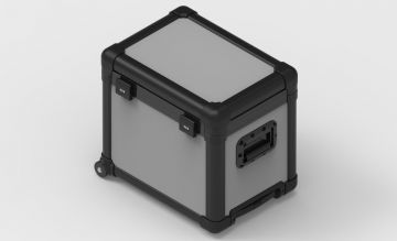 Charging transport case 430x440x440 mm for 8 tablets with baskets