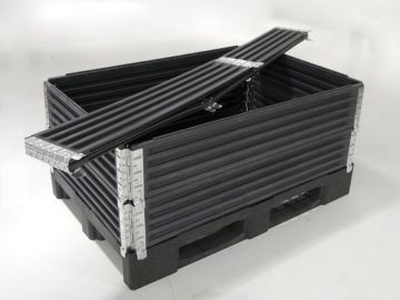 Collares para pallet 1200x800x200 mm c 4 bisagras