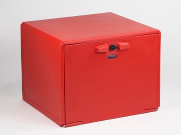 Caja distribución alimentaria Scooter 120 L 570x530x440 mm rojo