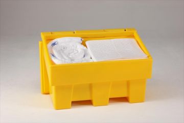 Kit de intervencíon 180 l. para hidrocarburos, amarillo